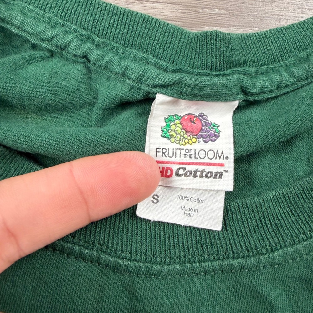 Fruit of the Loom Mens Governors Ball NYC Music Festival 2021 T-Shirt Green S - Picture 4 of 8